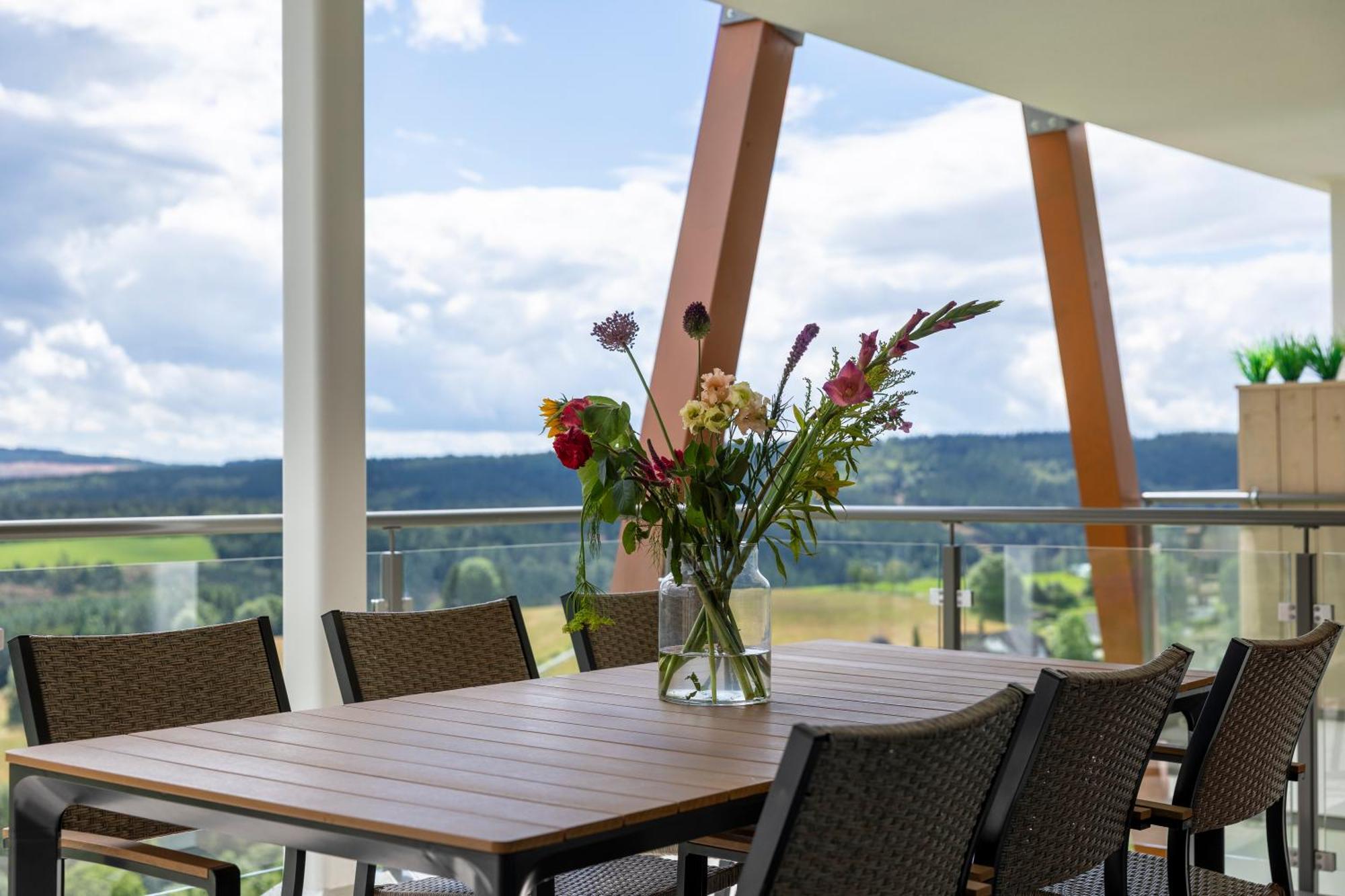 Weitblick Winterberg Aparthotel Bagian luar foto